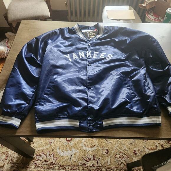 New York Yankees MLB Mitchell & Ness Cooperstown Collection Jacket Size 3xL - Picture 1 of 10